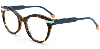 Acetate Cat Eye Frame F8598