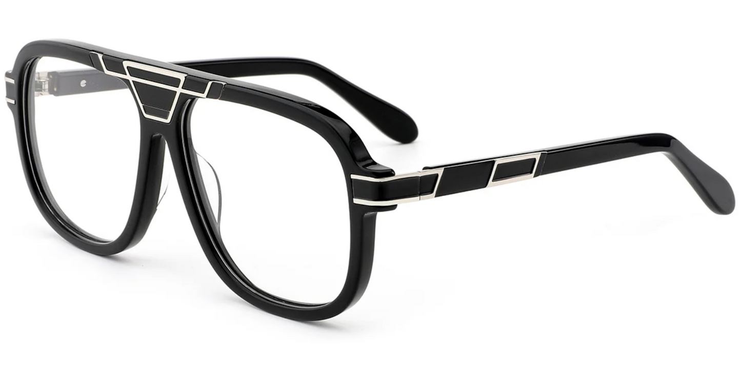 Acetate Square Frame F7845