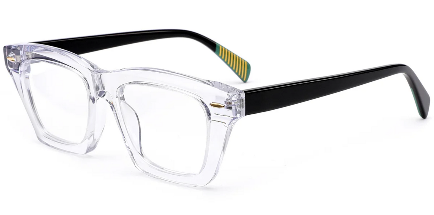 Acetate Square Frame F6441