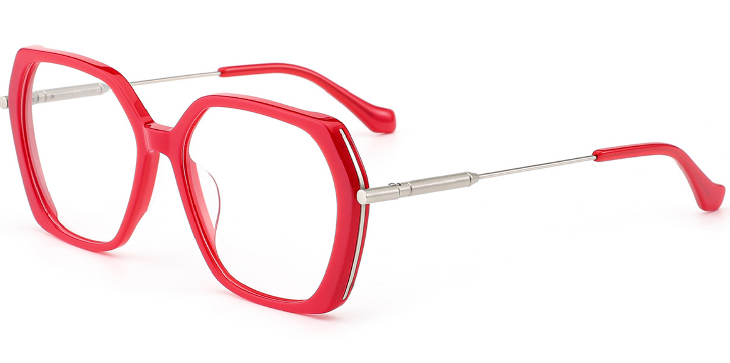 Acetate Square Frame F7858