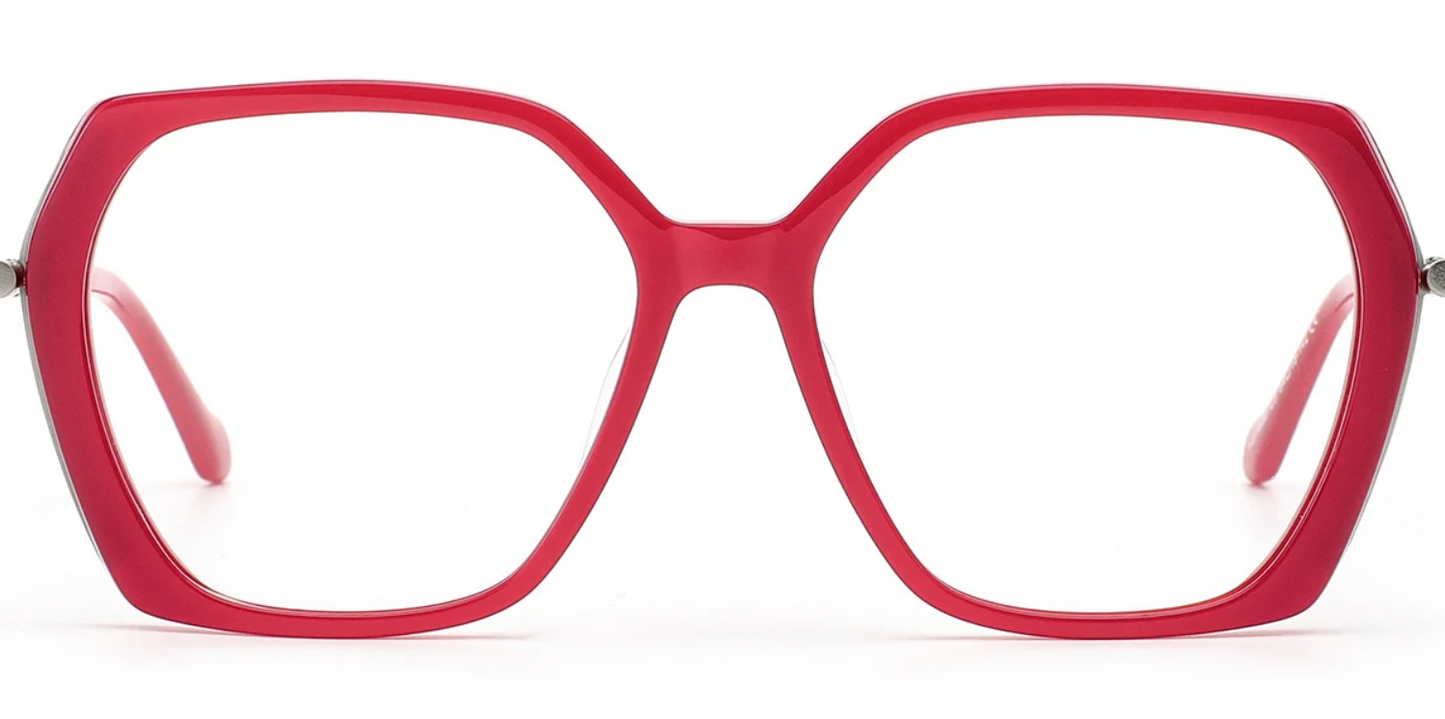 Acetate Square Frame F7858