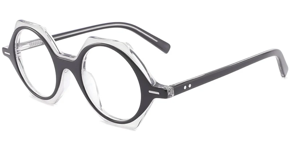 Acetate Round Frame F3756