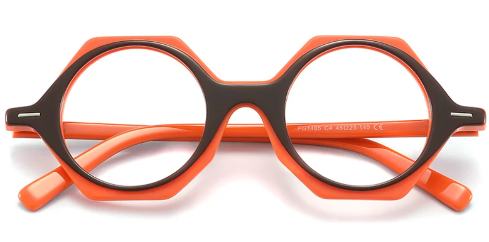 Acetate Round Frame F3756