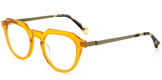 Acetate Geometric Frame F6965