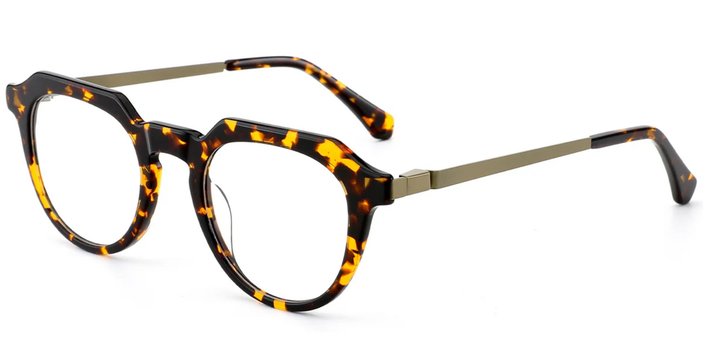 Acetate Geometric Frame F6965