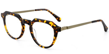 Acetate Geometric Frame F6965
