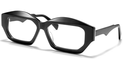 Acetate Rectangle Geometric Frame F5574