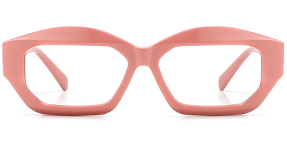 Acetate Rectangle Geometric Frame F5574