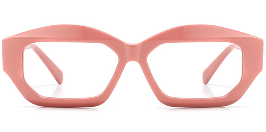 Acetate Rectangle Geometric Frame F5574