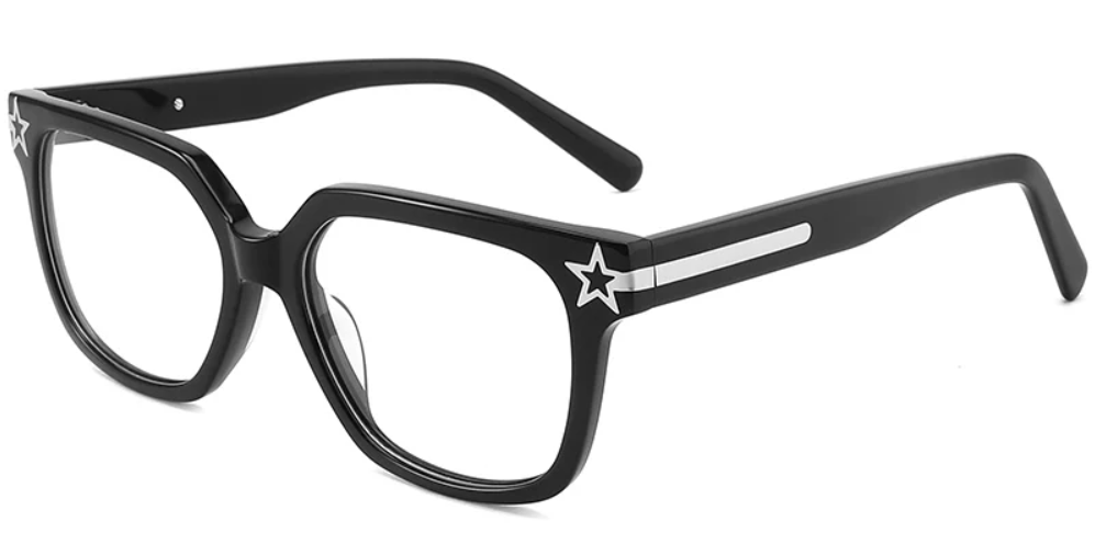 Acetate Rectangle Frame F4034