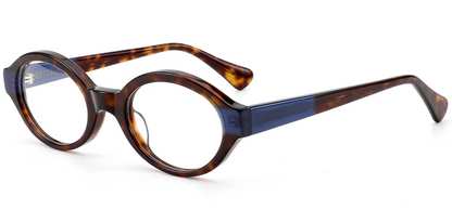 Acetate Oval Frame F8592