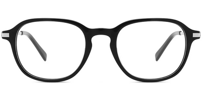 Acetate Metal Oval Frame F3167