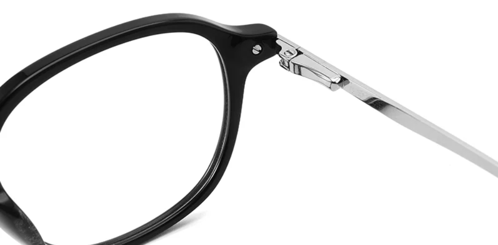 Acetate Metal Oval Frame F3167