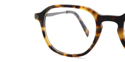 Acetate Metal Oval Frame F3167