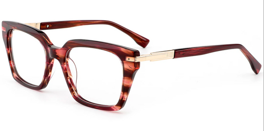 Acetate Square Frame F7843