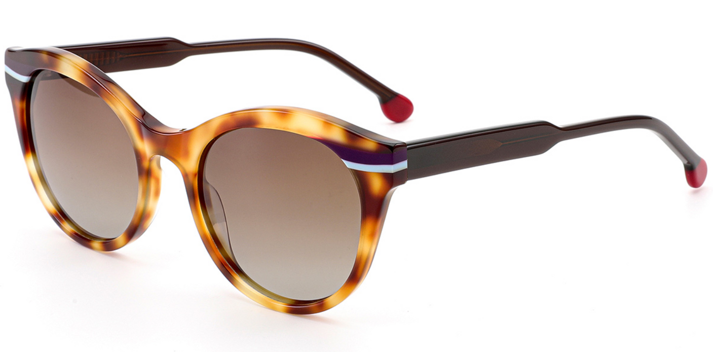 Acetate Cat Eye Sunglasses SG8624