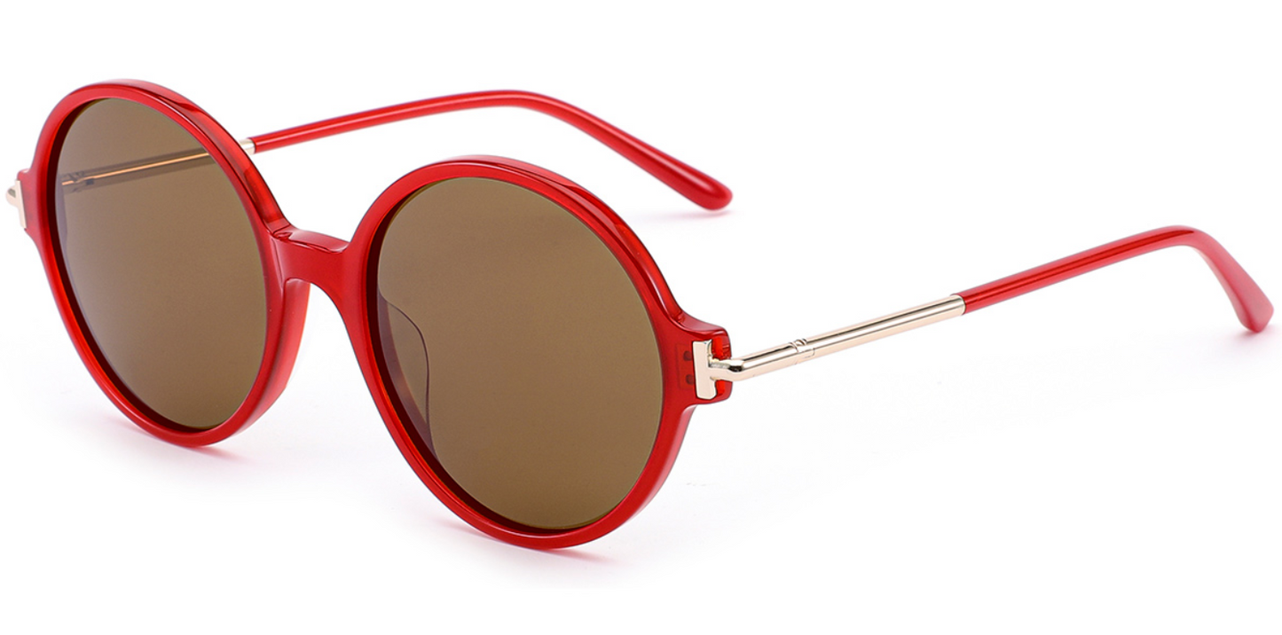 Acetate Round Sunglasses SG8608