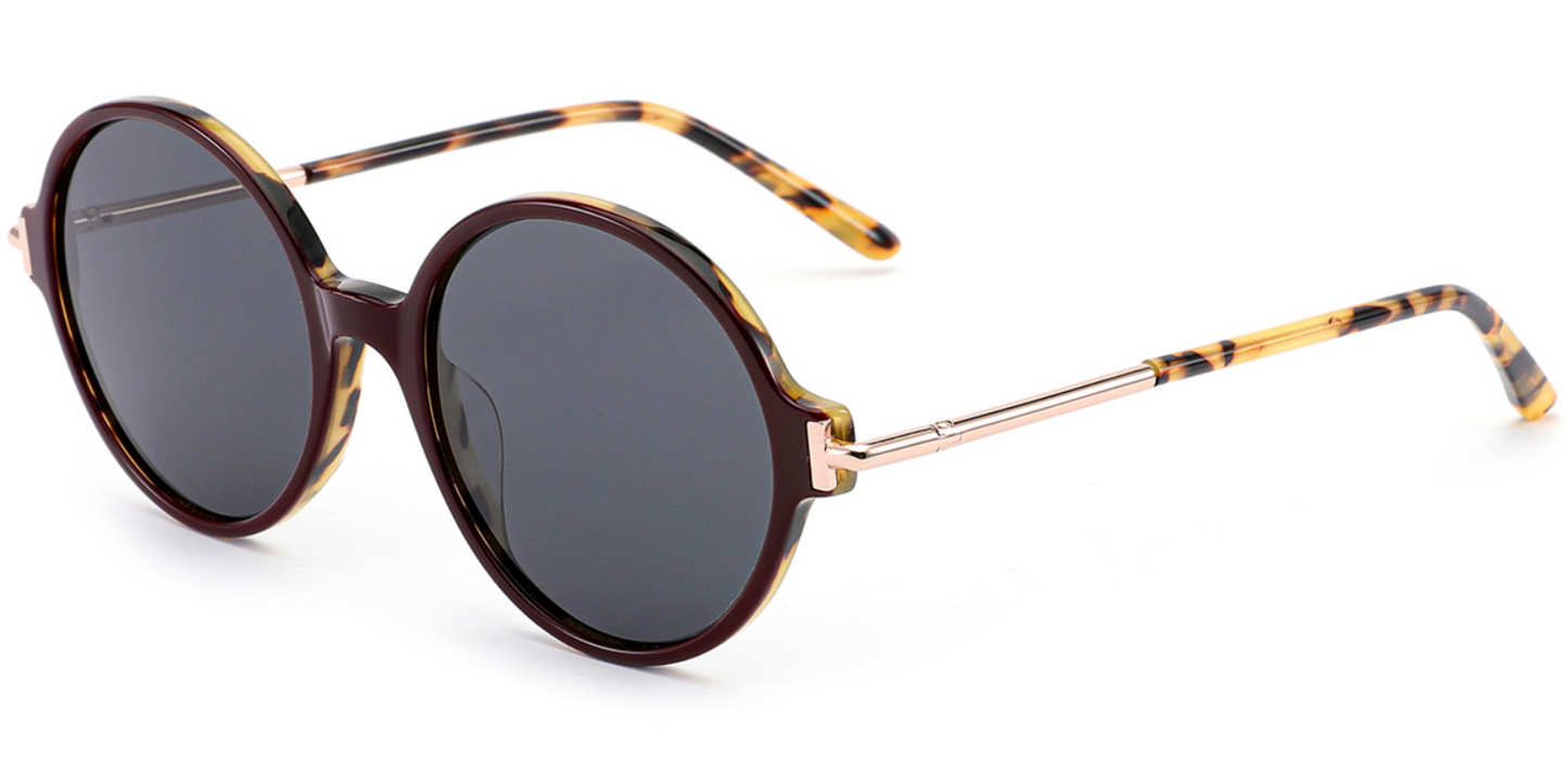 Acetate Round Sunglasses SG8608