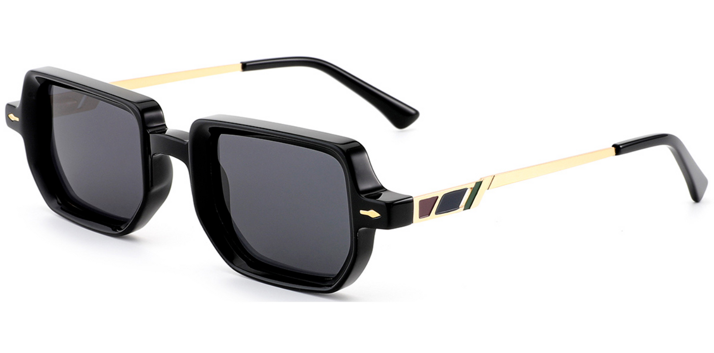 Acetate Rectangle Sunglasses SG7605