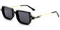 Acetate Rectangle Sunglasses SG7605