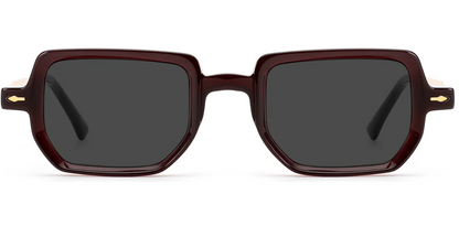 Acetate Rectangle Sunglasses SG7605