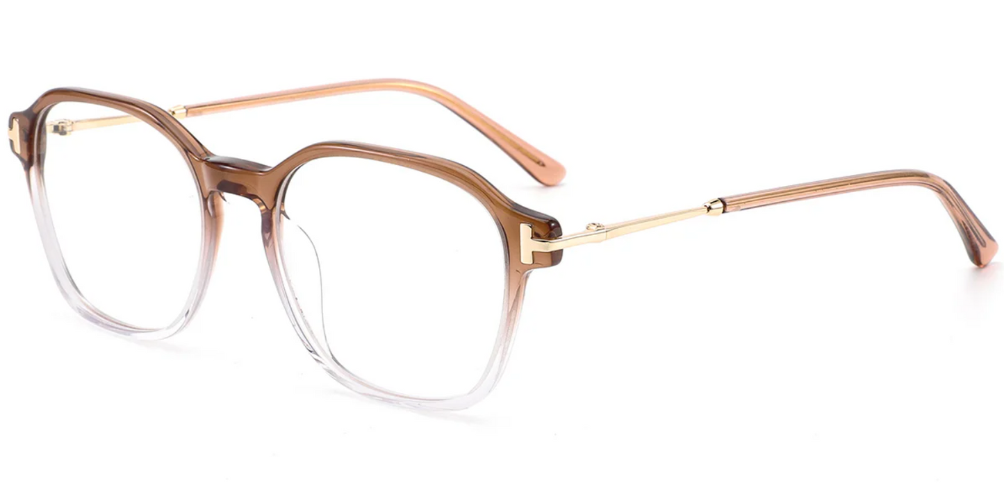 Acetate Square Frame F8584