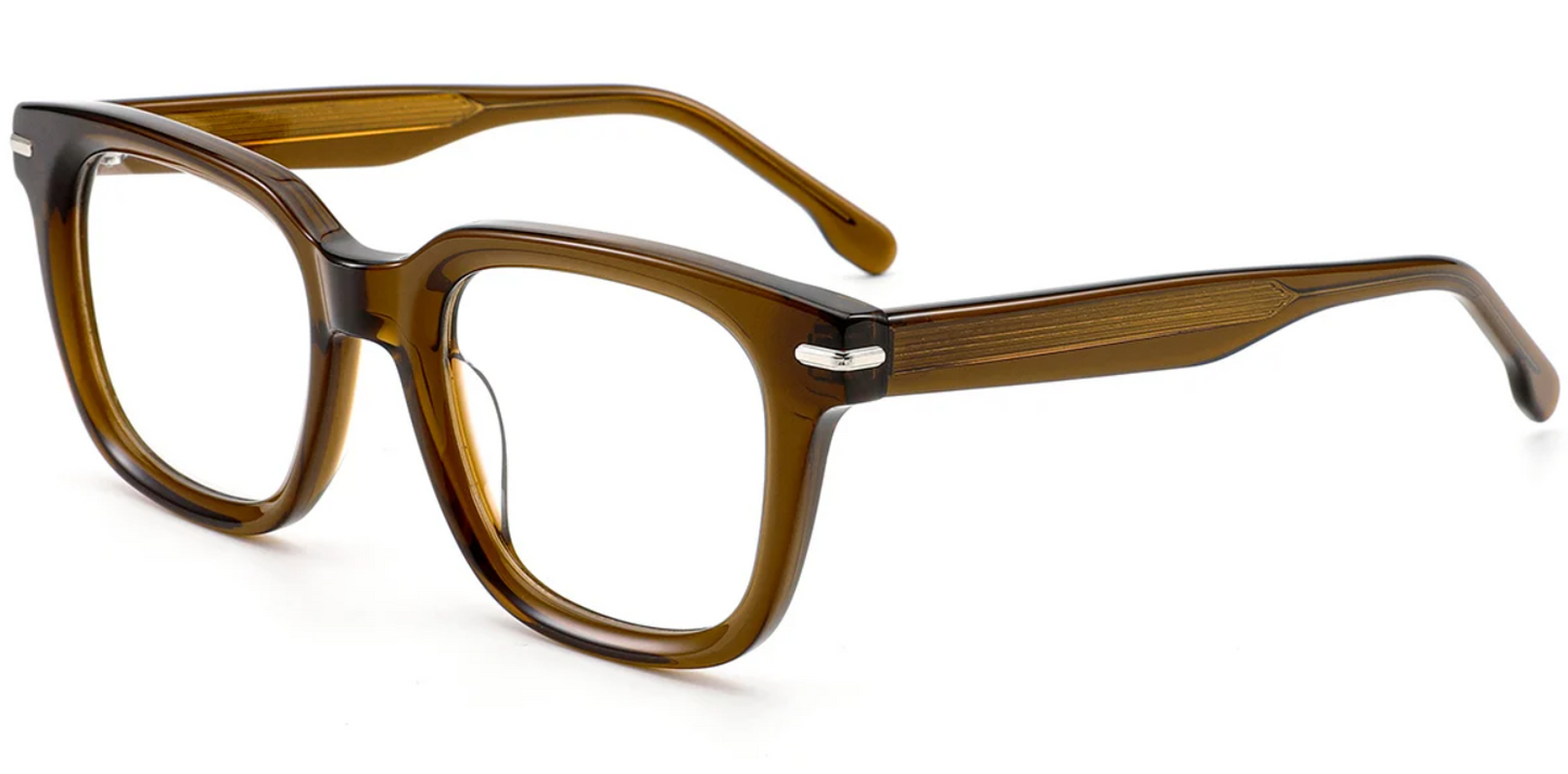 Acetate Square Frame F8575