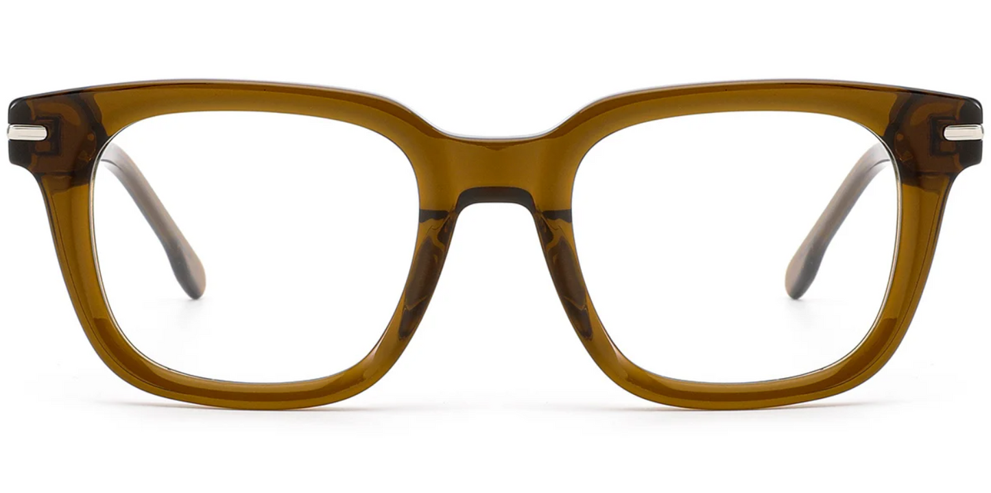 Acetate Square Frame F8575