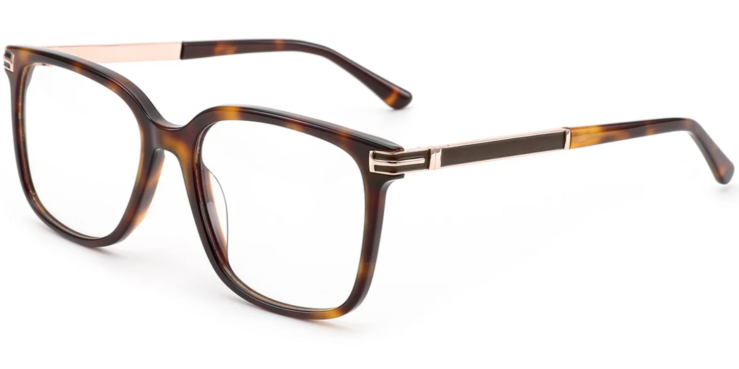 Acetate Square Frame F8580