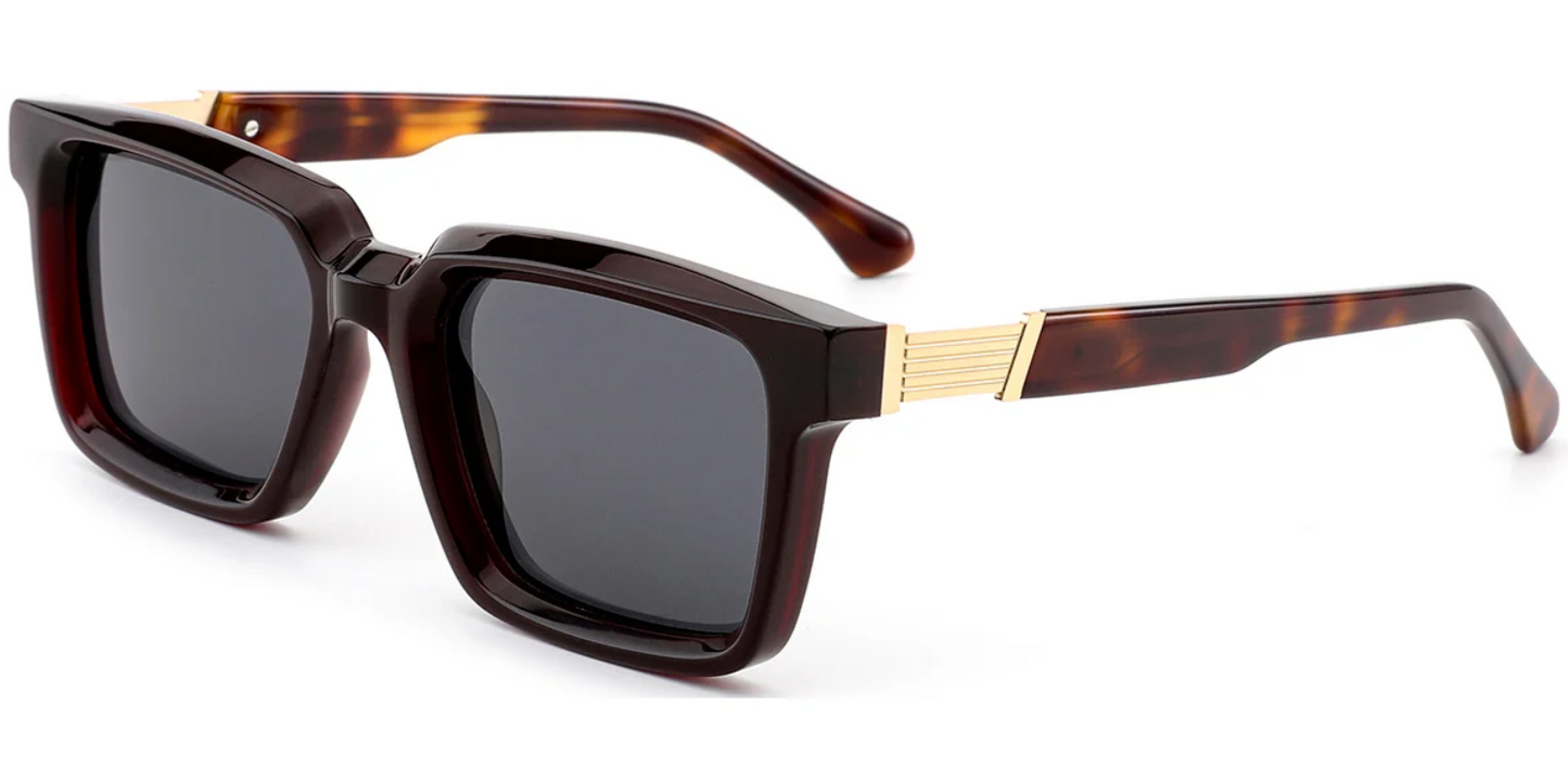 Acetate Square Sunglasses SG7604