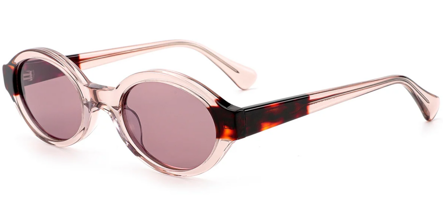 Acetate Oval Sunglasses SG8618