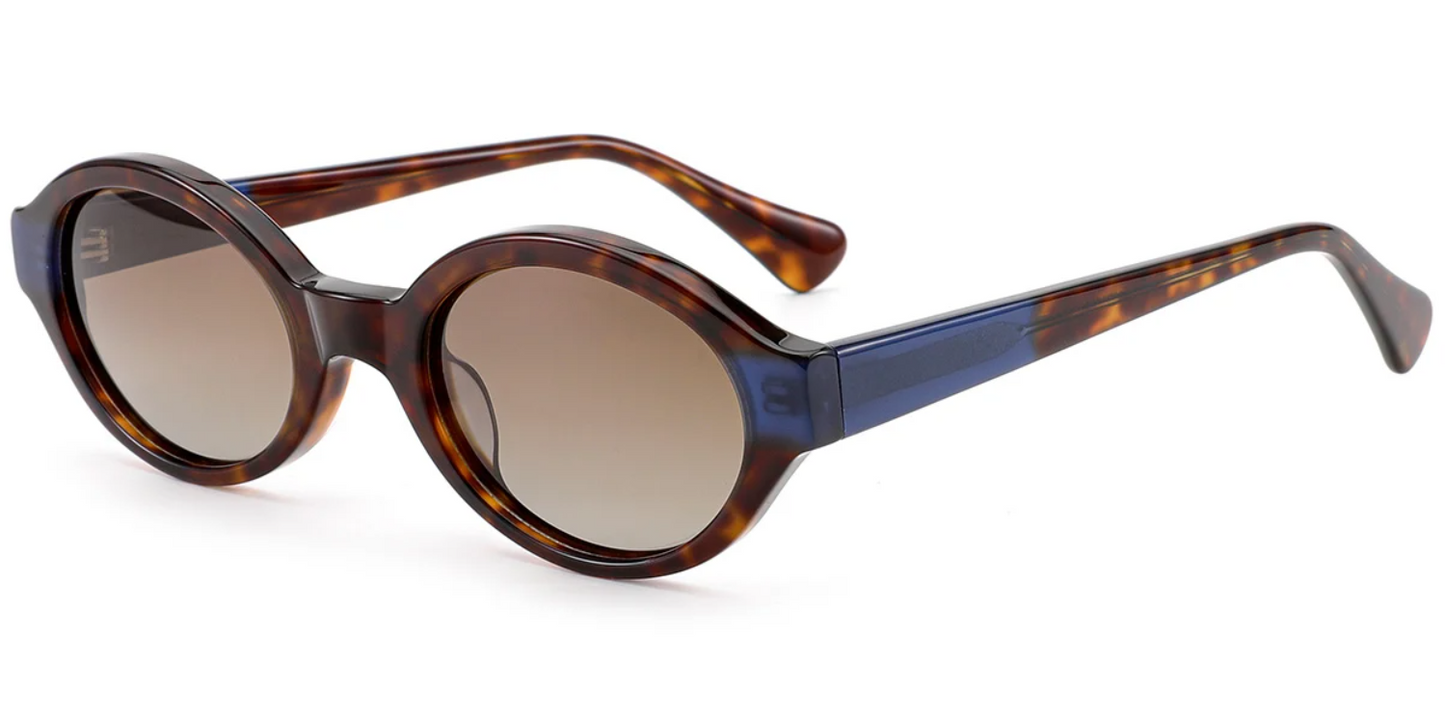 Acetate Oval Sunglasses SG8618