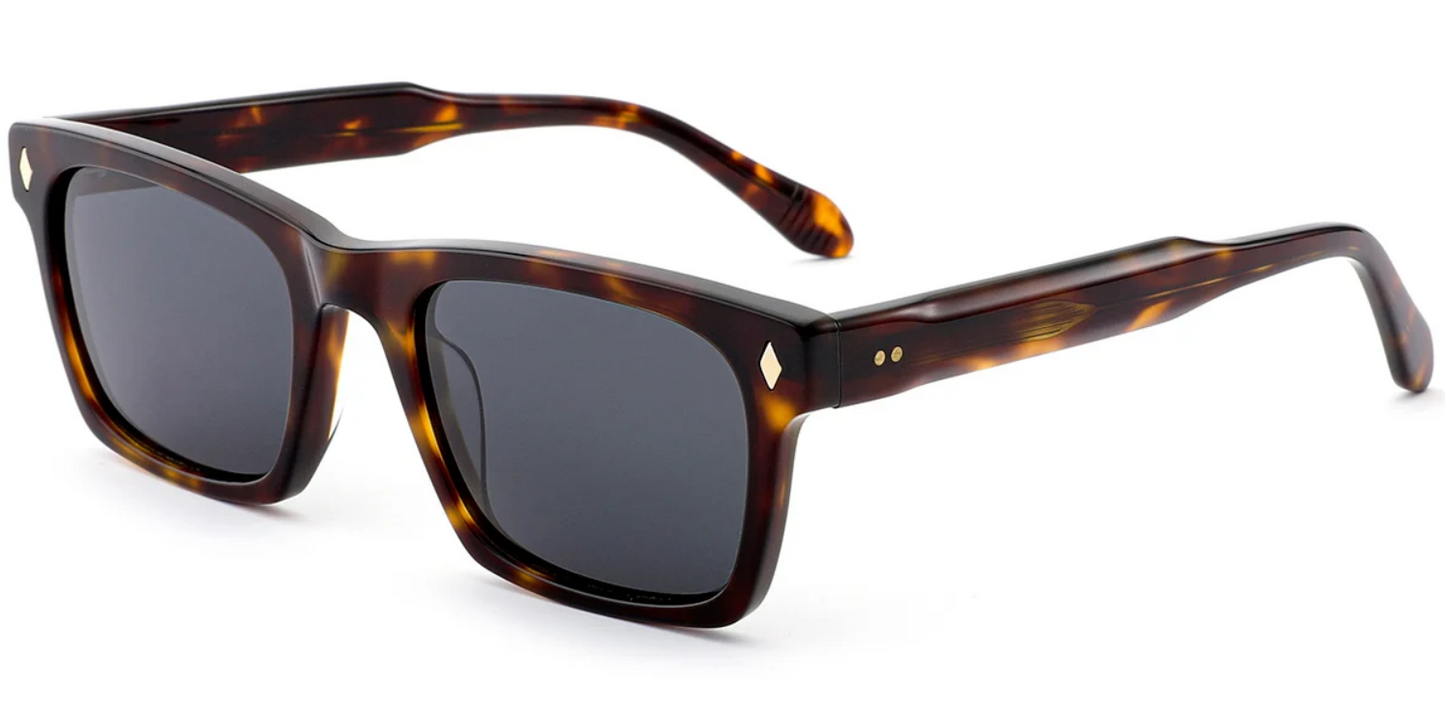 Acetate Rectangle Sunglasses SG8268