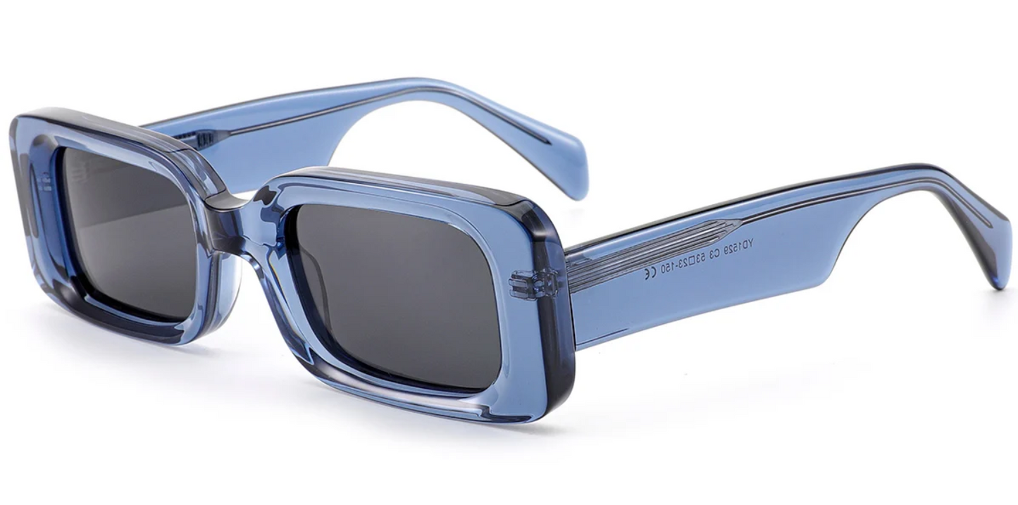 Acetate Rectangle Sunglasses SG8620