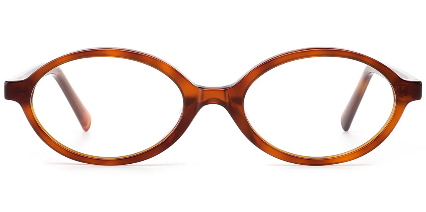 Acetate Oval Frame F7548