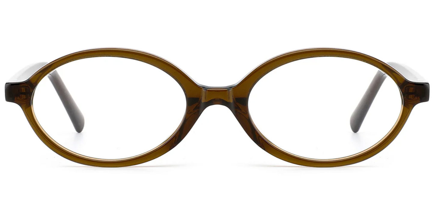 Acetate Oval Frame F7548