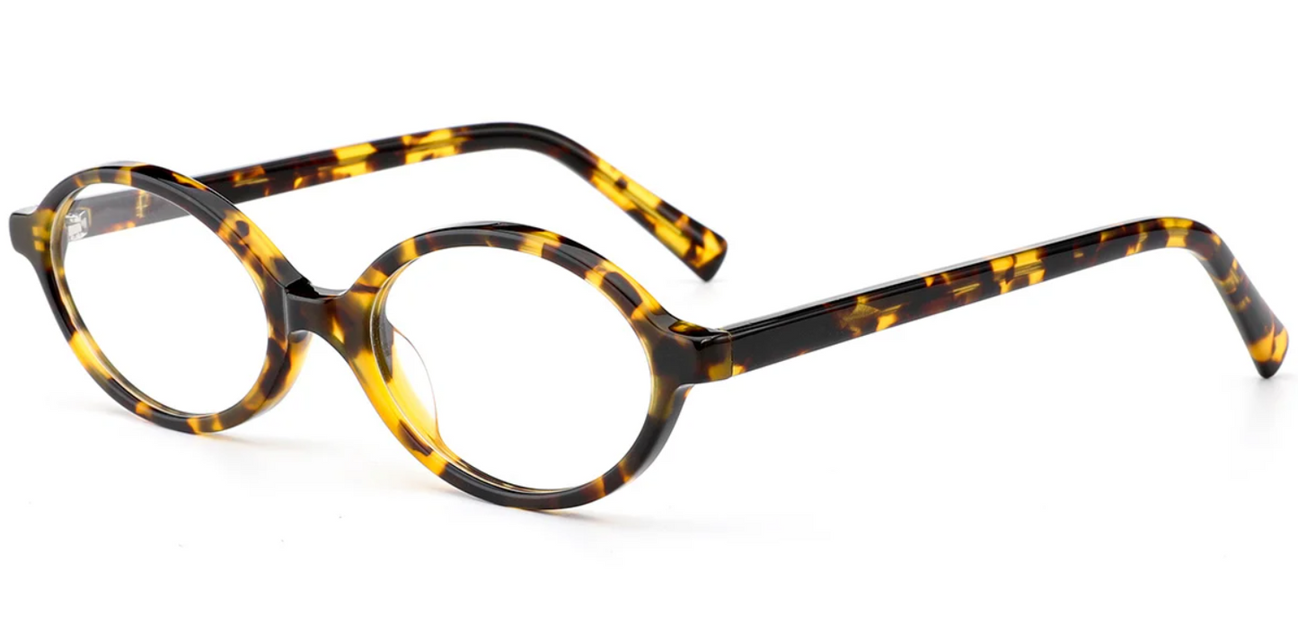 Acetate Oval Frame F7548