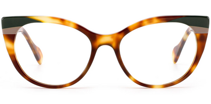 Acetate Cat Eye Frame F8596