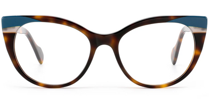 Acetate Cat Eye Frame F8596