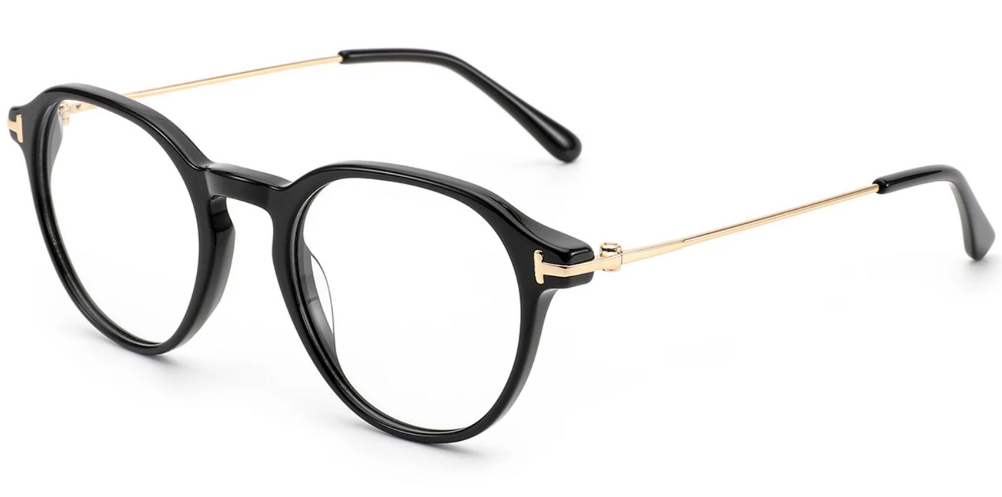 Acetate Round Frame F8578