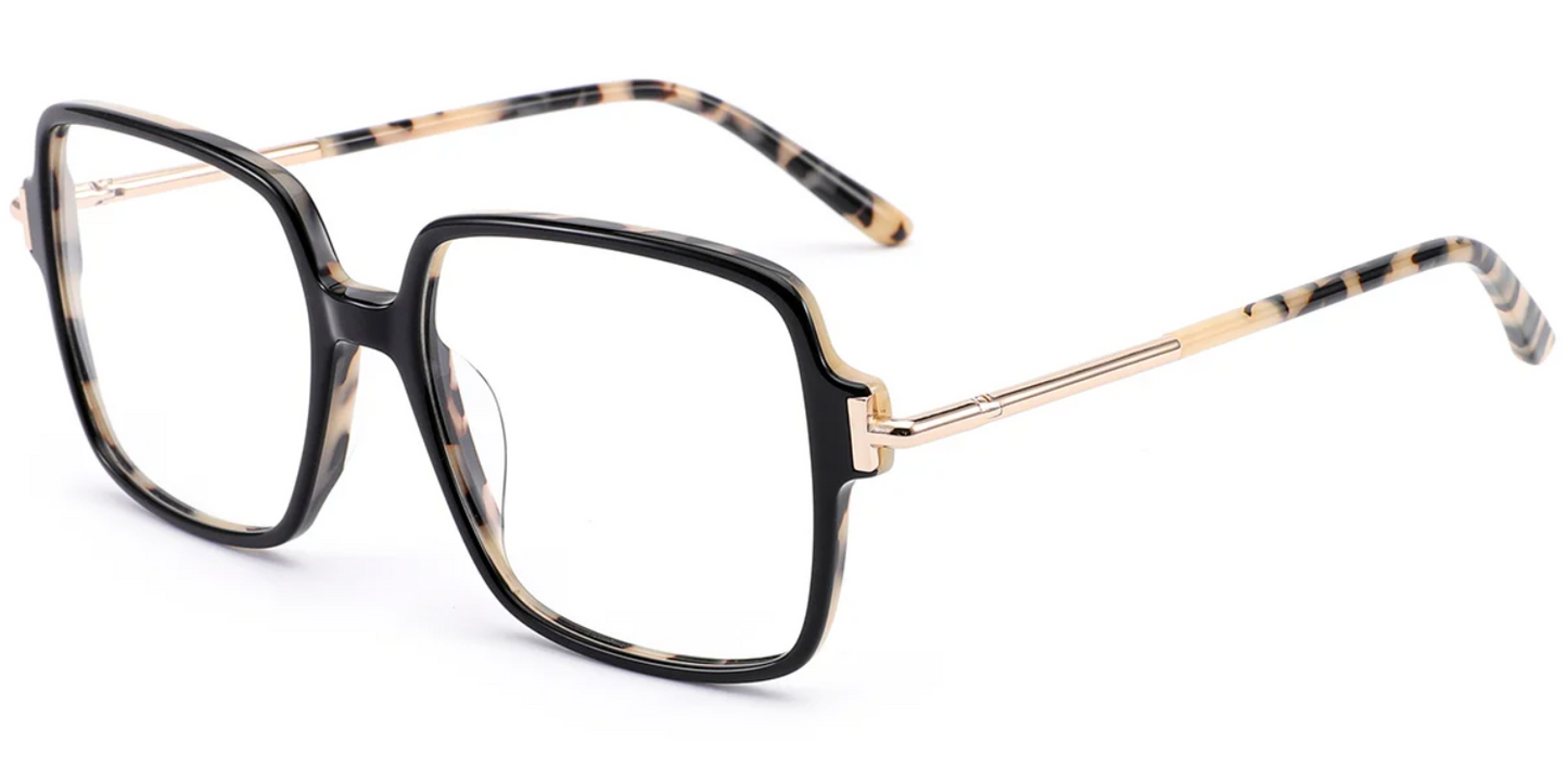 Acetate Square Frame F8583