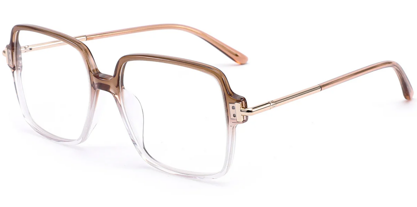 Acetate Square Frame F8583
