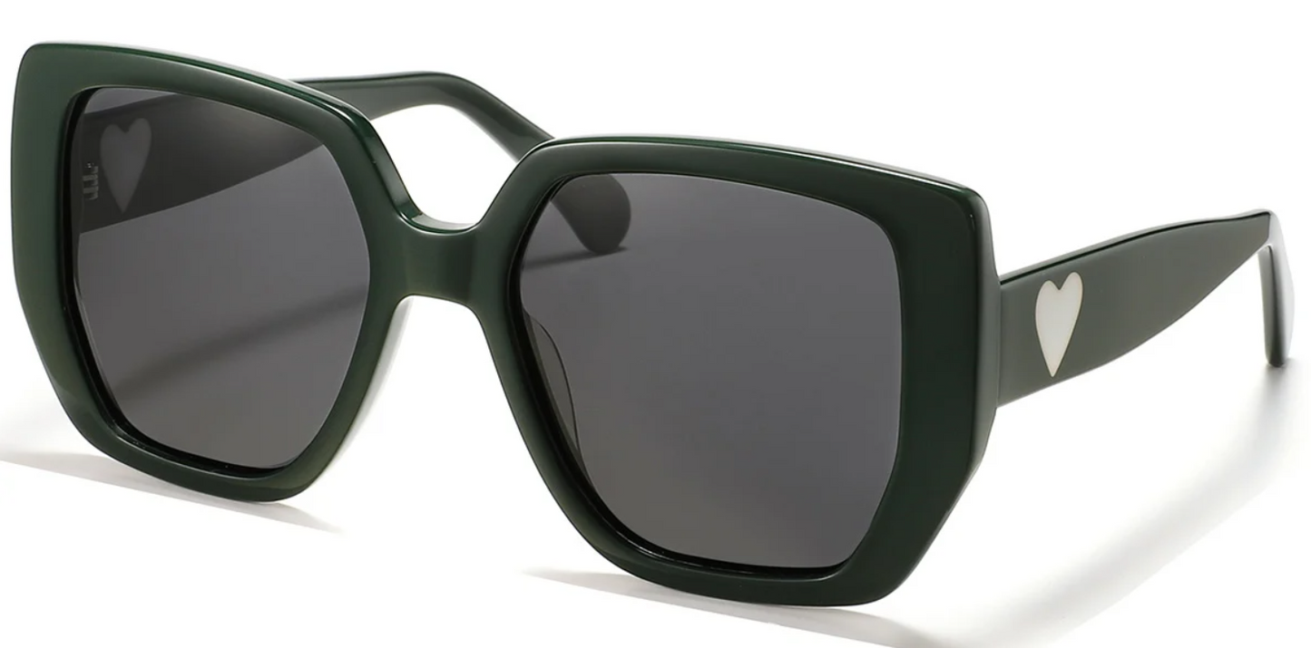 Acetate Square Sunglasses SG6133