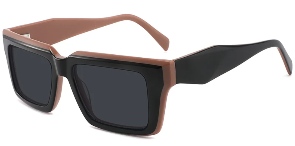 Acetate Rectangle Sunglasses SG4391