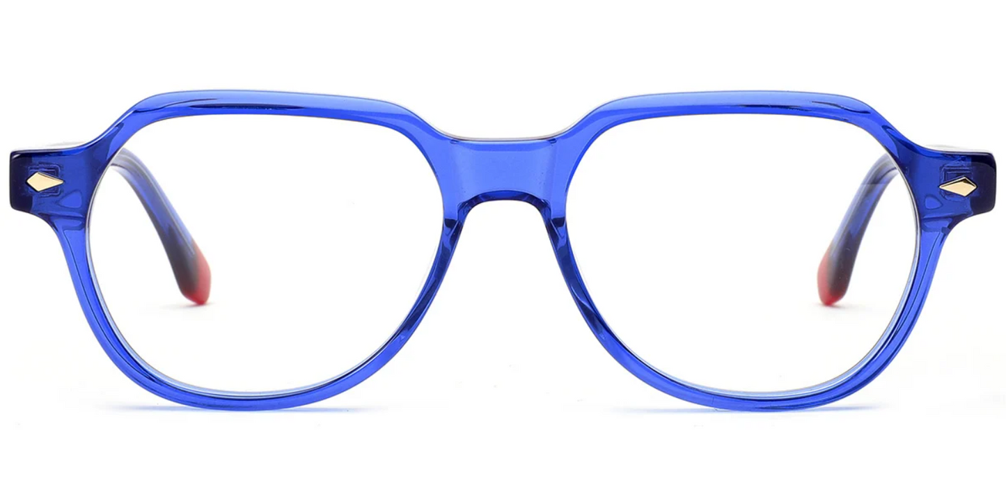 Acetate Square Frame F6447