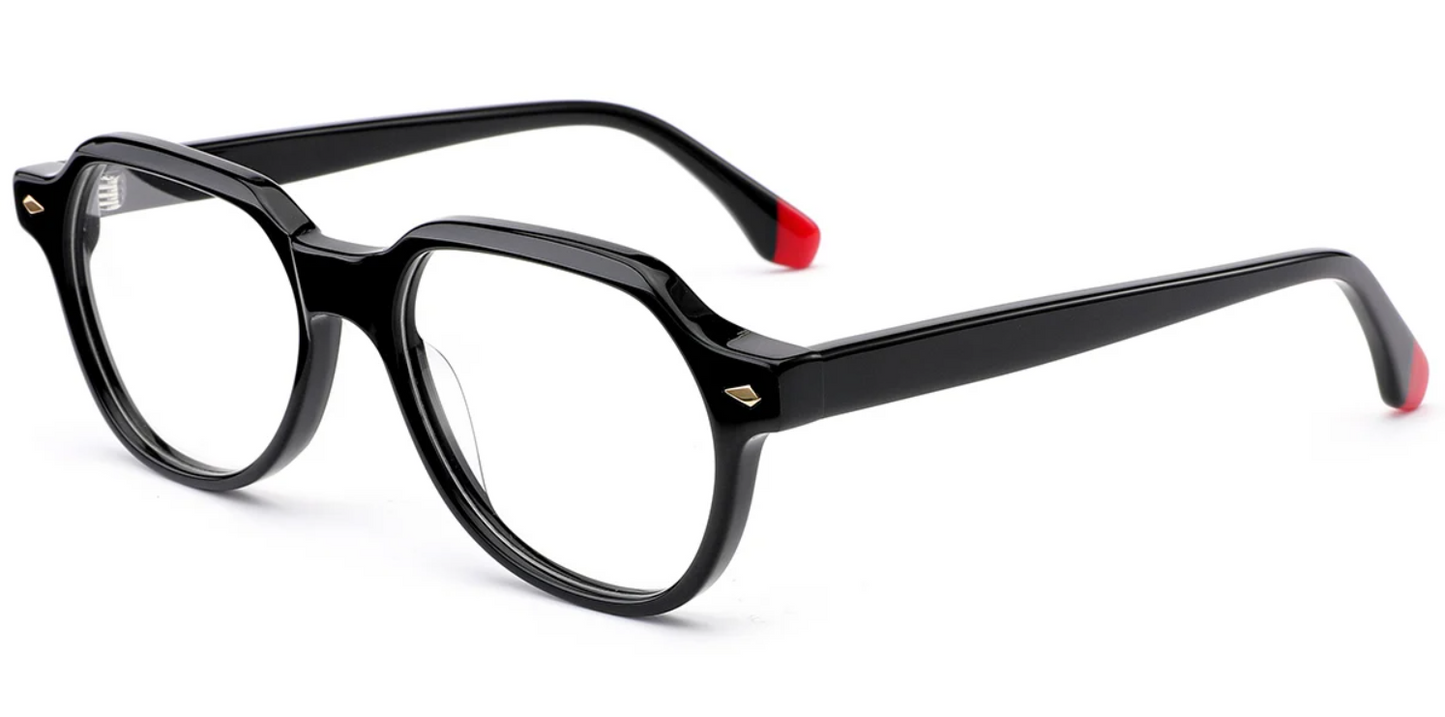 Acetate Square Frame F6447