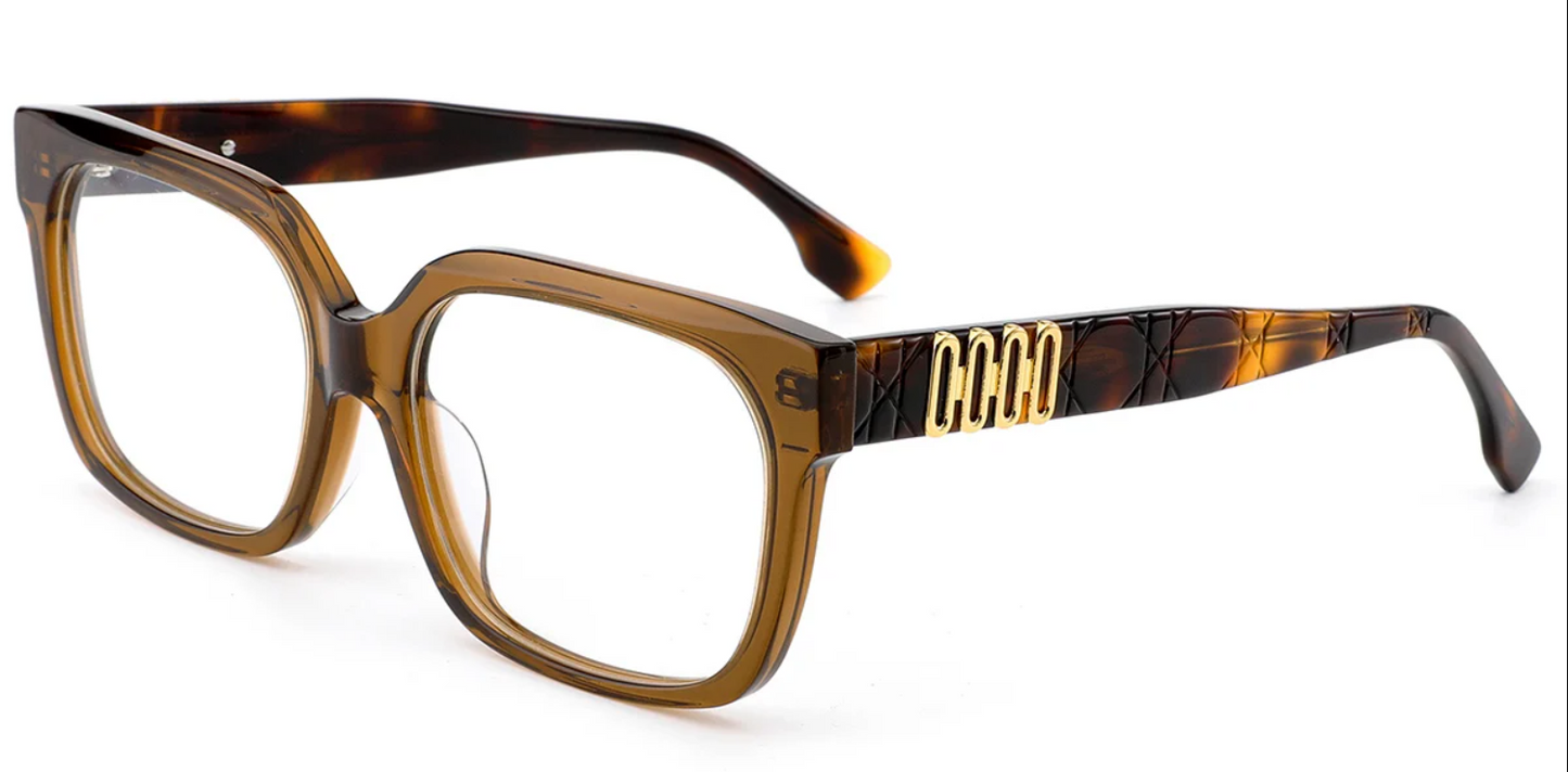 Acetate Square Frame F6937