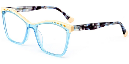 Acetate Square Frame F7588