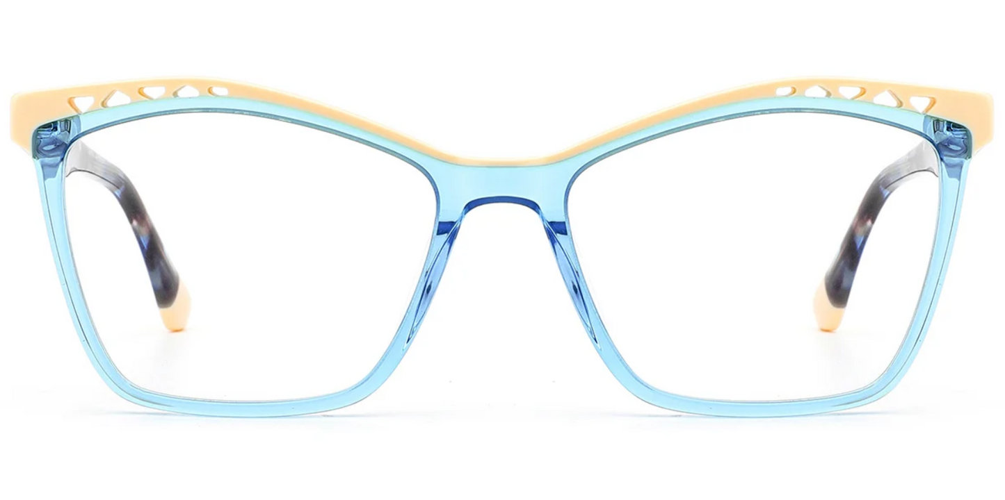 Acetate Square Frame F7588