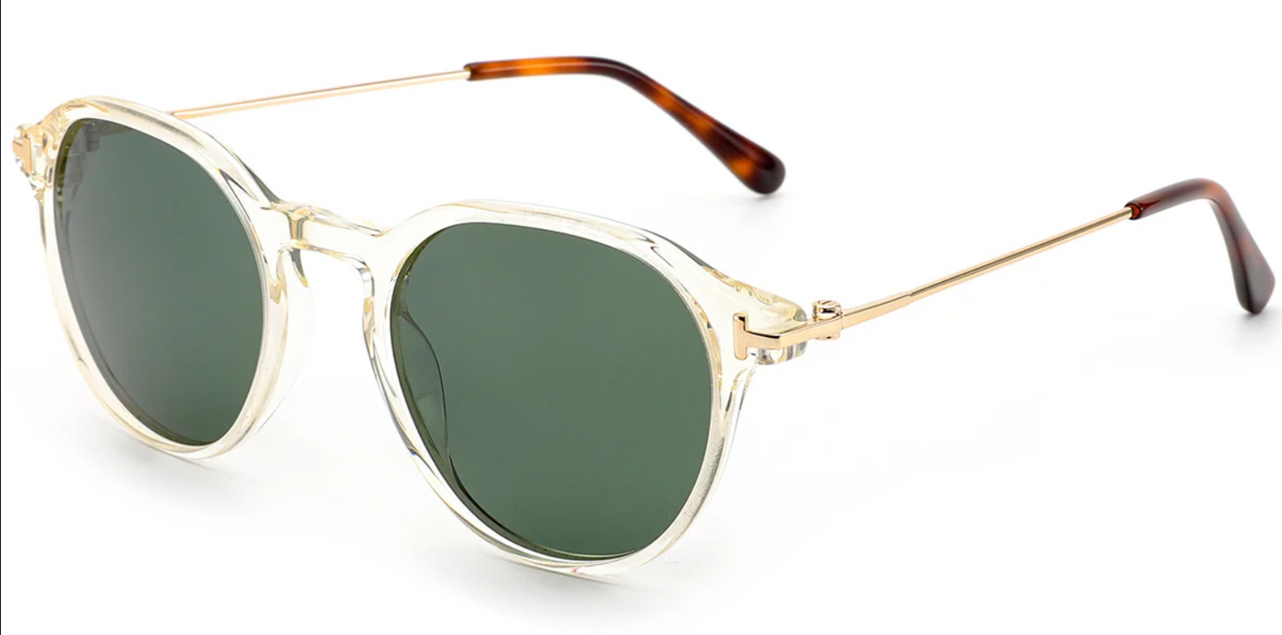 Acetate Round Sunglasses SG8604